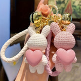 porte-clés en forme de lapin