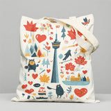 Sac fourre-tout « Icônes du Canada »