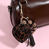 Porte-Clés Imprimé Léopard