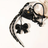 Braided Leather Keychain