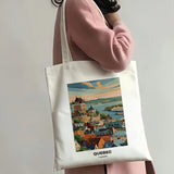 “Quebec Landscape” Tote Bag