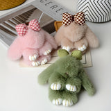 Cute Plush Rabbit Keychain