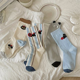 Pack of 4 Pairs of Plain Socks