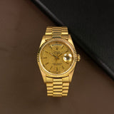 Rolex Day-Date 18238 – Double Quick-Set ‘Linen’