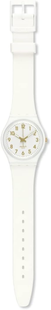 Swatch White Bishop Montre Unisexe à Quartz SO28W106-S14