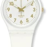 Swatch White Bishop Montre Unisexe à Quartz SO28W106-S14