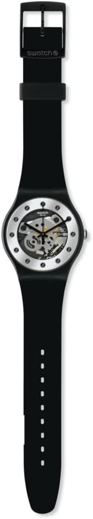 Swatch SILVER GLAM AGAIN Montre Unisexe à Quartz SO29B109