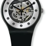 Swatch SILVER GLAM AGAIN Montre Unisexe à Quartz SO29B109