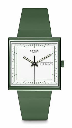 Swatch What IF Montre Unisexe Quartz Biocéramique SO34G700