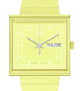 Swatch What IF Montre Unisexe à Quartz SO34T700