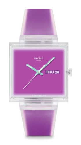 Swatch What IF Montre Unisexe à Quartz SO34M700