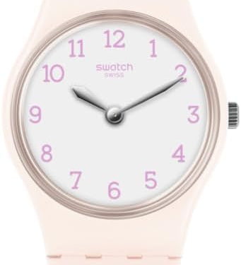 Swatch Pinkbelle Montre Femmes à Quartz LP150