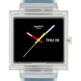 Swatch What IF Montre Unisexe Quartz Biocéramique SO34G700