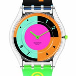 Swatch NEON Montre Unisexe à Quartz SS08S101