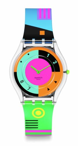 Swatch NEON Montre Unisexe à Quartz SS08S101
