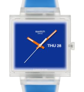 Swatch What IF Montre Unisexe Quartz Biocéramique SO34G700