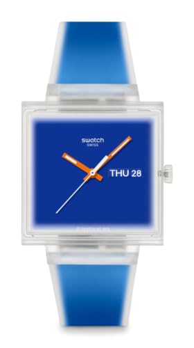 Swatch What IF Montre Unisexe Quartz Biocéramique SO34G700