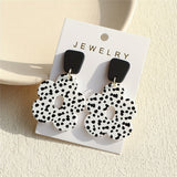 Boucles d’oreilles CS Violette