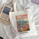 Sac fourre-tout « Printemps à Montréal »