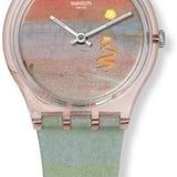 Swatch Turner's Scarlet Sunset Montre Unisexe à Quartz SO28Z700