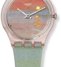 Swatch Turner's Scarlet Sunset Montre Unisexe à Quartz SO28Z700