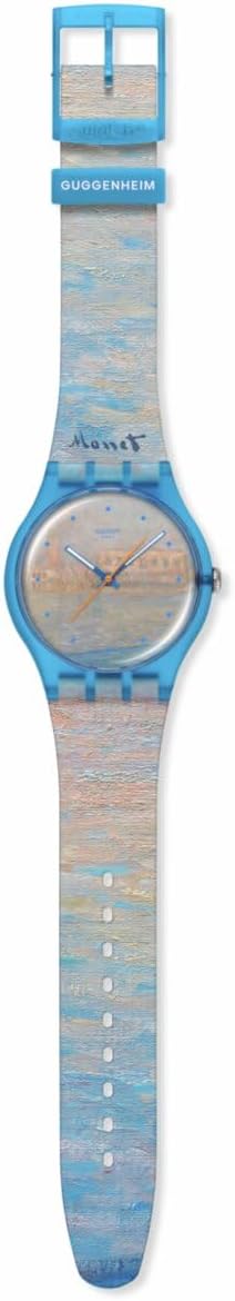 Swatch Monet's Palazzo DUCALE Montre Unisexe à Quartz SO29Z150