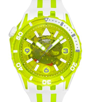 Swatch SCUBAQUA Montre Unisexe à Quartz SSCU09S100