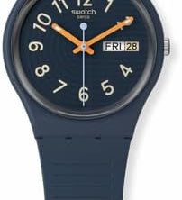 Swatch Trendy Lines at Night Montre Unisexe à Quartz SO28I700