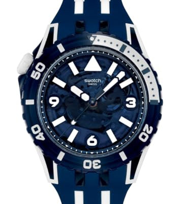 Swatch SCUBAQUA Montre Unisexe à Quartz SSCU09S100