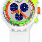 Swatch Big Bold Montre Unisexe Quartz Biosourcée