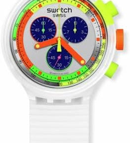 Swatch Big Bold Montre Unisexe Quartz Biosourcée
