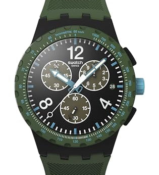 Swatch Chrono Essentials Montre Unisexe à Quartz SUSP400