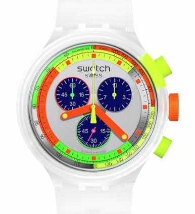 Swatch Big Bold Montre Unisexe Quartz Biosourcée