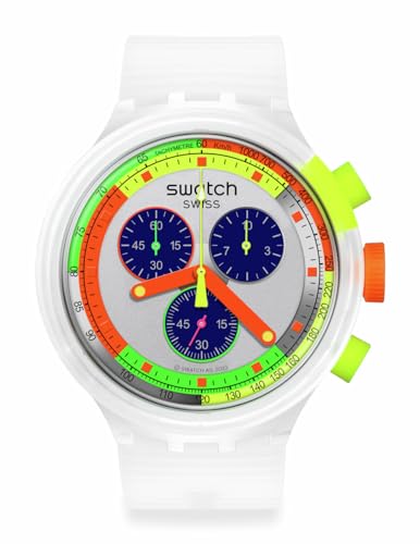 Swatch Big Bold Montre Unisexe Quartz Biosourcée