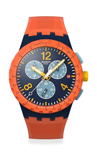 Swatch Chrono Essentials Montre Unisexe à Quartz SUSP400