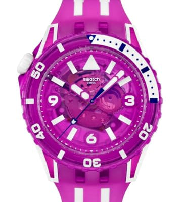 Swatch SCUBAQUA Montre Unisexe à Quartz SSCU09S100