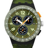 Swatch CRIMSON FOLIAGE Montre Unisexe à Quartz SUSG410