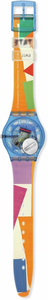 Swatch Matisse's Snail Montre Unisexe à Quartz SO28Z127