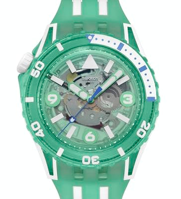 Swatch SCUBAQUA Montre Unisexe à Quartz SSCU09S100