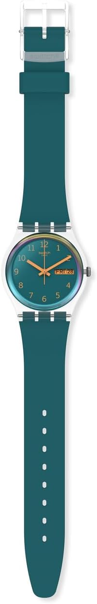 Swatch Blue Away Montre Unisexe à Quartz SO28K700