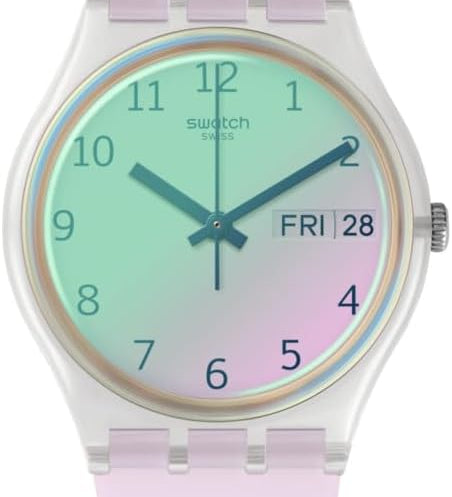 Swatch Ultrarose Montre Unisexe à Quartz GE714
