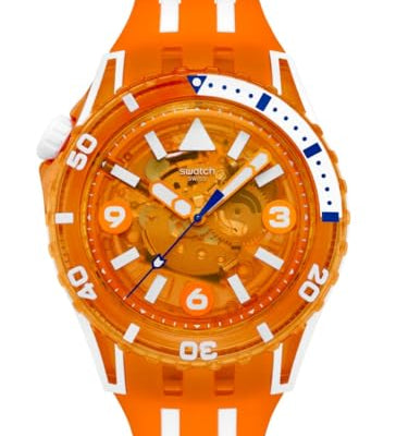 Swatch SCUBAQUA Montre Unisexe à Quartz SSCU09S100