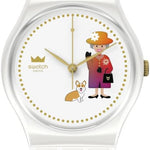 Swatch How Majestic Montre Unisexe à Quartz GZ711