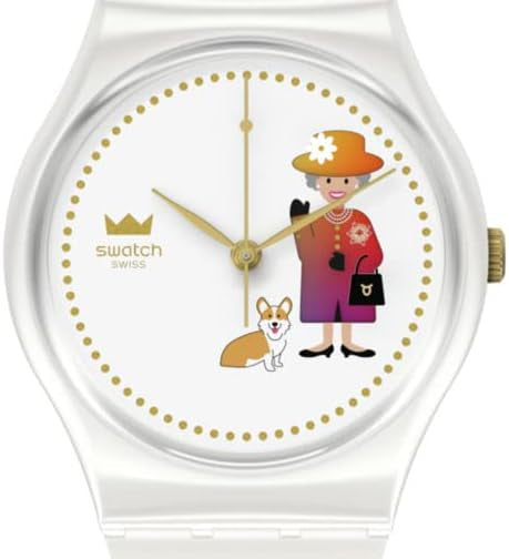 Swatch How Majestic Montre Unisexe à Quartz GZ711