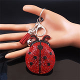 Porte-Clés Coccinelle Brillante