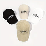1 Unisex Street Style CALIFORNIA Embroidered Fleece Beanie for Outdoor Casual Wear