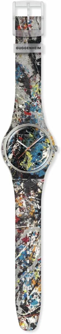 Swatch POLLOCK'S ALCHEMY Montre Unisexe à Quartz SUOZ366