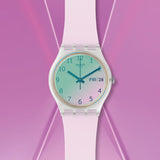 Swatch Ultrarose Montre Unisexe à Quartz GE714