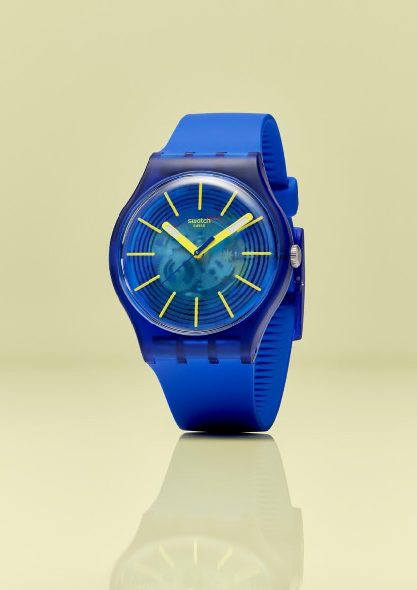 Swatch Montre Unisexe à Quartz SO29I100