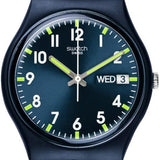 Swatch SIR BLUE Montre Unisexe à Quartz SO28N702